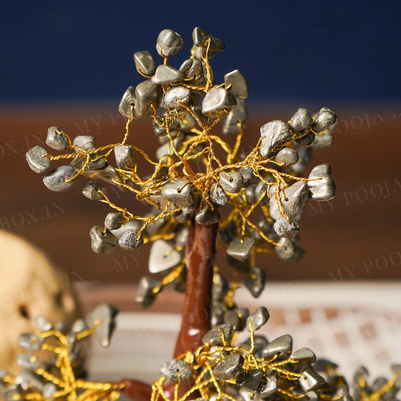 Pyrite Crystal Healing Stone Tree