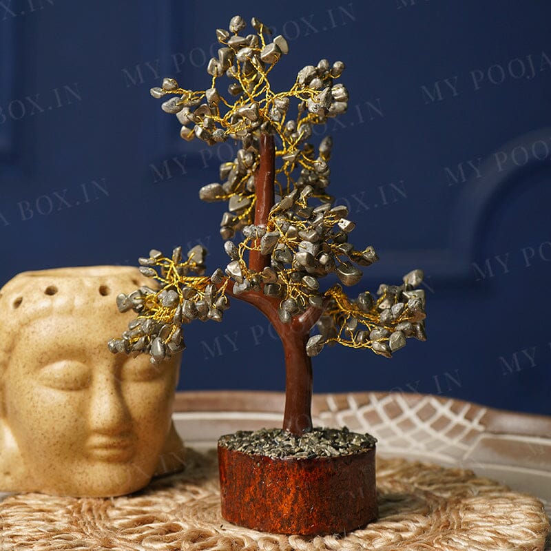 Pyrite Crystal Healing Stone Tree