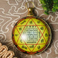 Divine Shri Kuber Hanging Brass Yantra