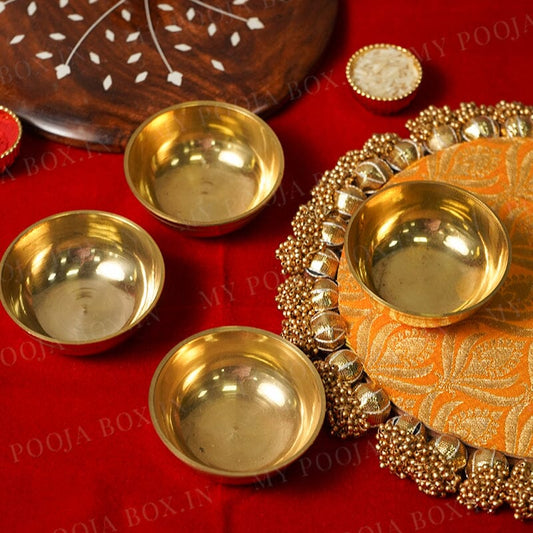 Bhog Katori - Set of 4