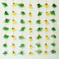 Yellow & Green Backdrop Hanging for Pooja Decoration 3.5FT x 3FT