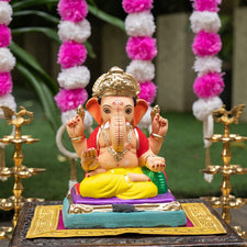 8INCH Eco-Friendly Avighna Ganpati | Plant-A-Ganesha