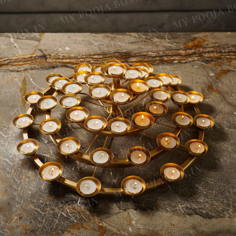 Noorana 5 Layer Twinkling Diya Stand