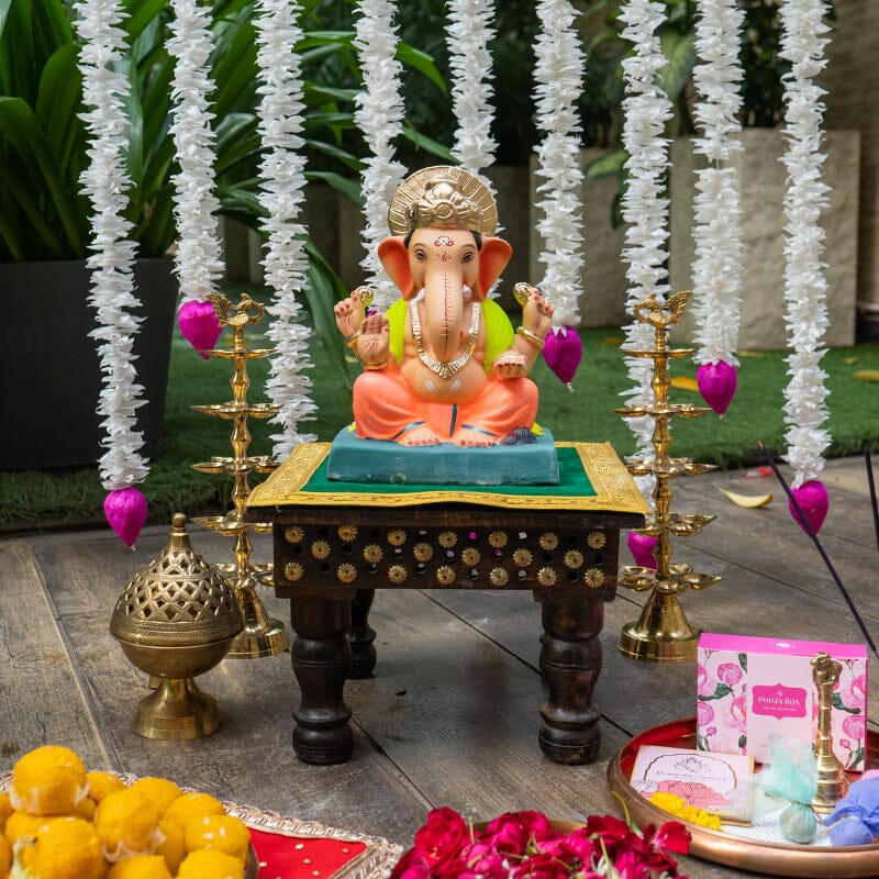 10INCH Eco-Friendly Gaurisutra Ganapati | Plant-A-Ganesha