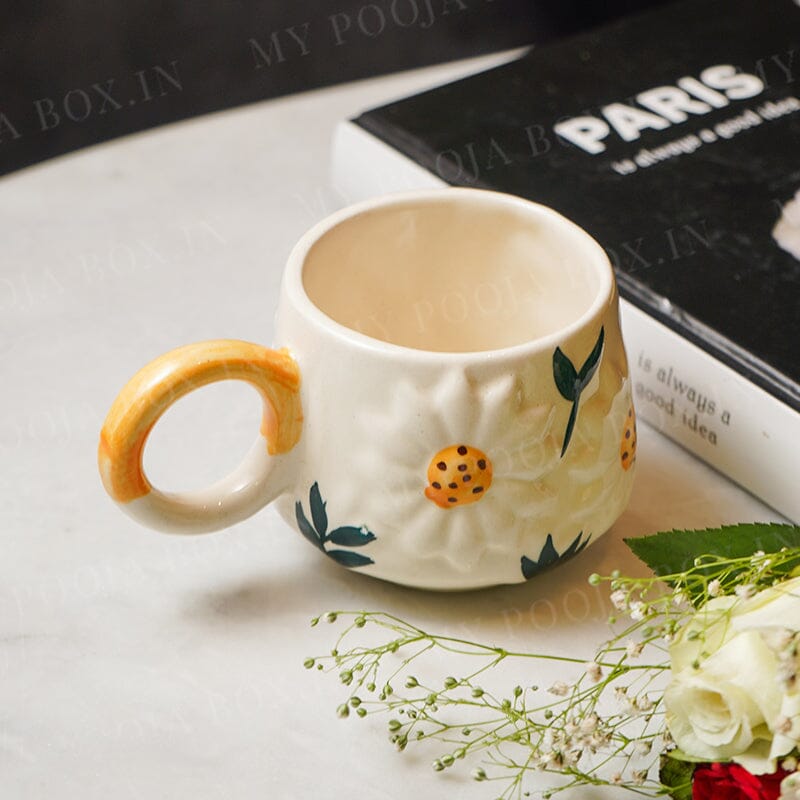 Sunflower Designer Ceramic Mug