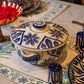 Blue Mehrab Dinner Set 37 Pc