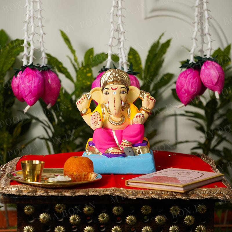 6INCH Eco-Friendly Prathameshwara Ganesh | Plant-A-Ganesha