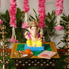 8INCH Eco-Friendly Eshanputra Ganesh | Plant-A-Ganesha