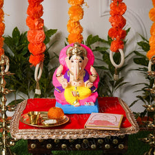 8INCH Eco-Friendly Ekadrishta Ganesh | Plant-A-Ganesha