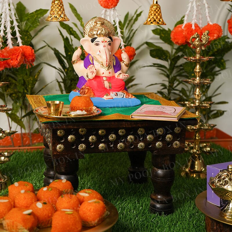 7INCH Eco-Friendly Gajakarna Ganesh | Plant-A-Ganesha