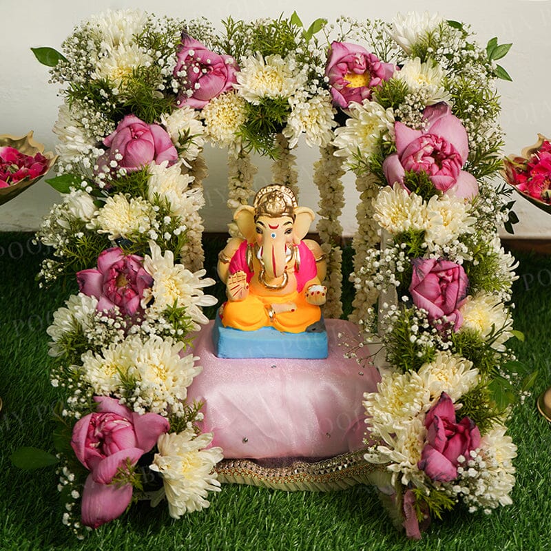 6INCH Eco-Friendly Sarvadevatman Ganesh | Plant-A-Ganesha