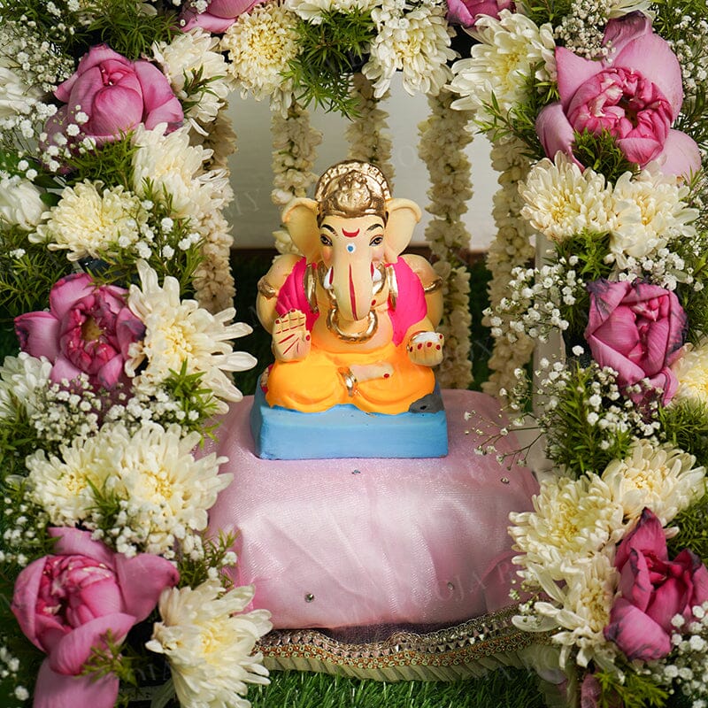 6INCH Eco-Friendly Sarvadevatman Ganesh | Plant-A-Ganesha