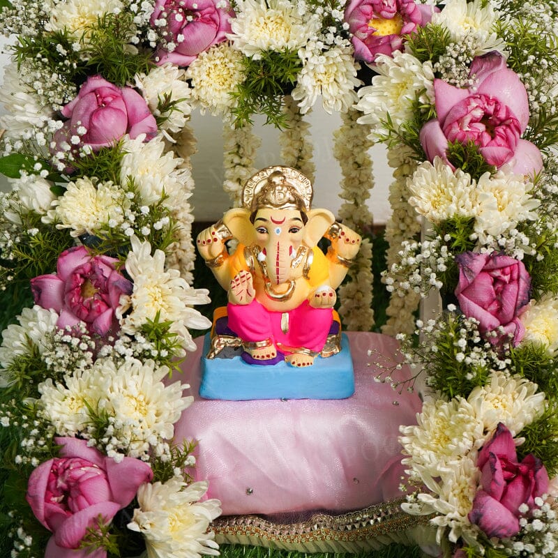 6INCH Eco-Friendly Alampata Ganesh | Plant-A-Ganesha