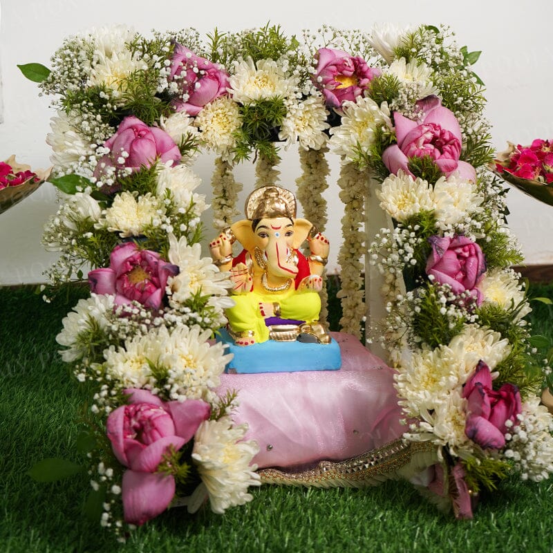 6INCH Eco-Friendly Namasthetu Ganesh | Plant-A-Ganesha