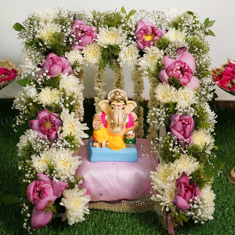 6INCH Eco-Friendly Varaganapati Ganesh | Plant-A-Ganesha