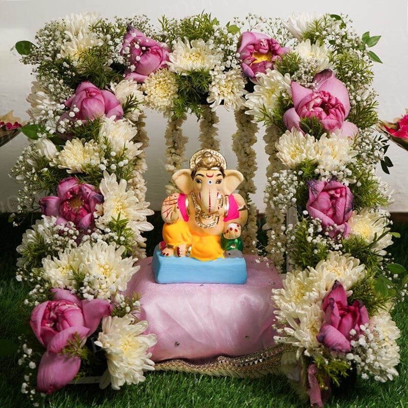 6INCH Eco-Friendly Varaganapati Ganesh | Plant-A-Ganesha