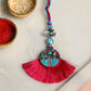 Evil Eye Blue Tassel Lumba Bhabhi Rakhi