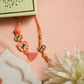 Ahoora Meena Crystal Pink Bhaiya Bhabhi Rakhi