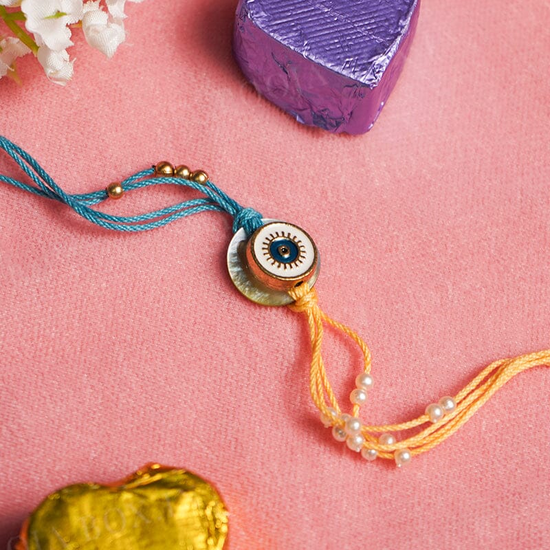 Unique Turkish Design Evil Eye Rakhi