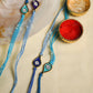 Turkish Evil Eye Blue Stone Rakhi (Set of 2)