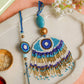 Pretty Evil Eye Tassle Bhaiya Bhabhi Rakhi