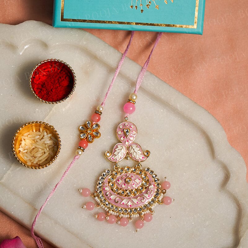 Infusion Pink Bhaiya Bhabhi Rakhi