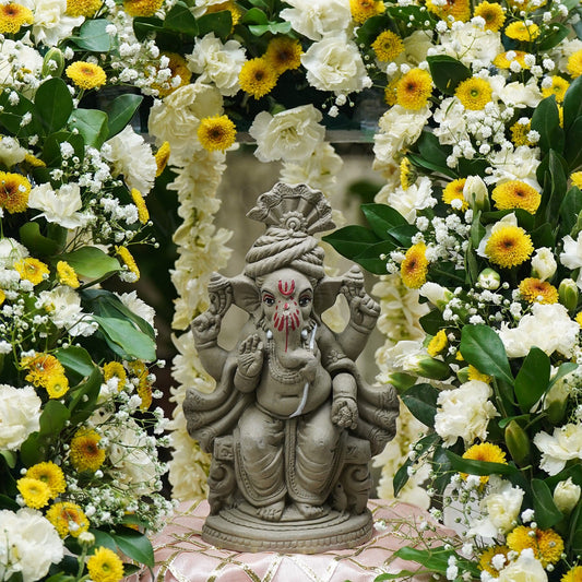 8INCH Gajakarna Eco-Friendly Ganpati | Plant-A-Ganesha