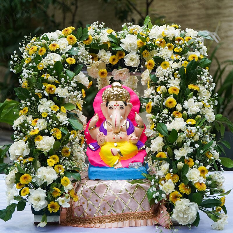 8INCH Eco-Friendly Ekadrishta Ganesh | Plant-A-Ganesha