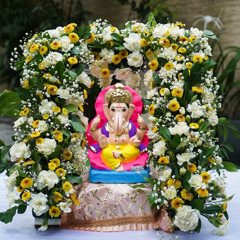 8INCH Eco-Friendly Ekadrishta Ganesh | Plant-A-Ganesha