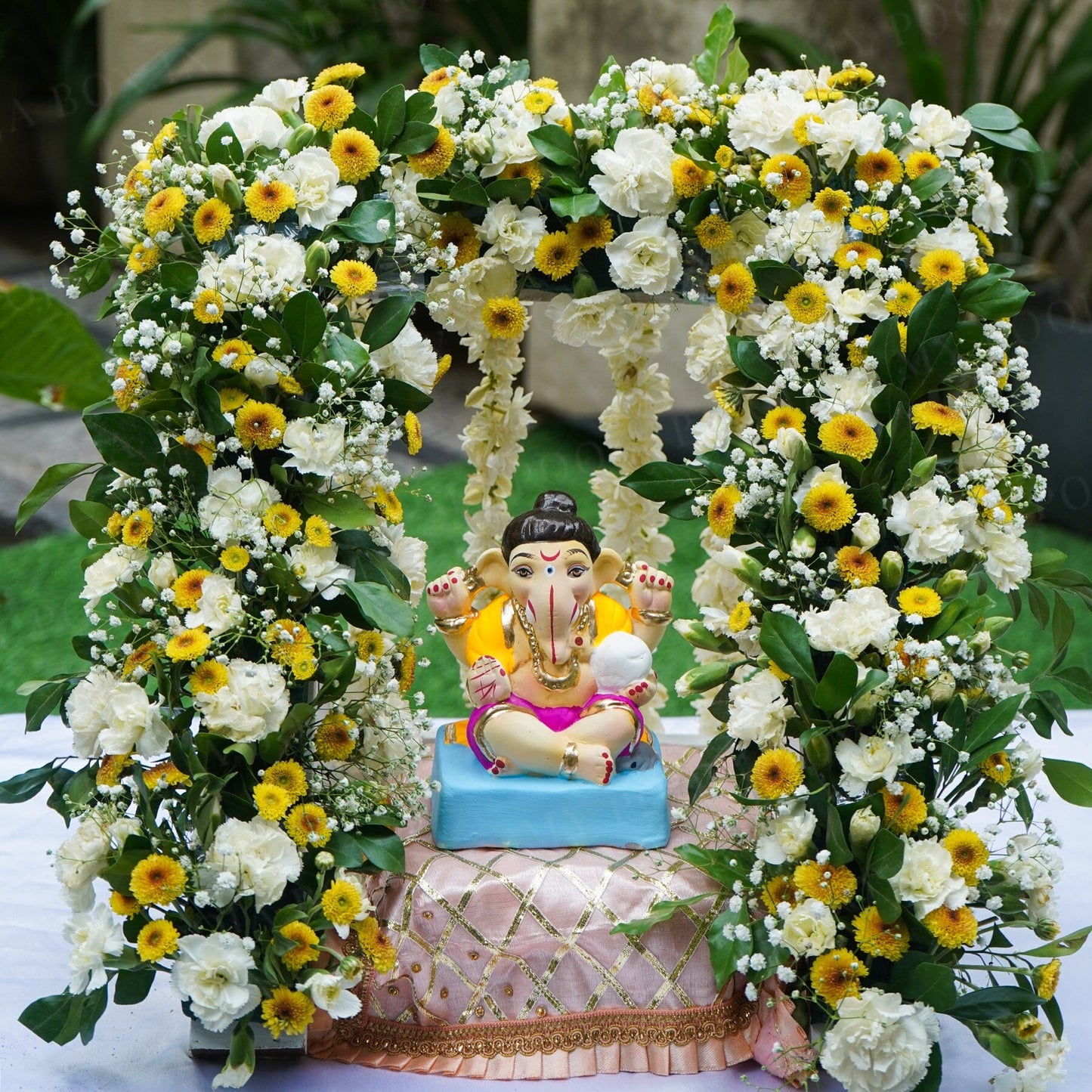 6INCH Eco-Friendly Devavrata Ganesh | Plant-A-Ganesha