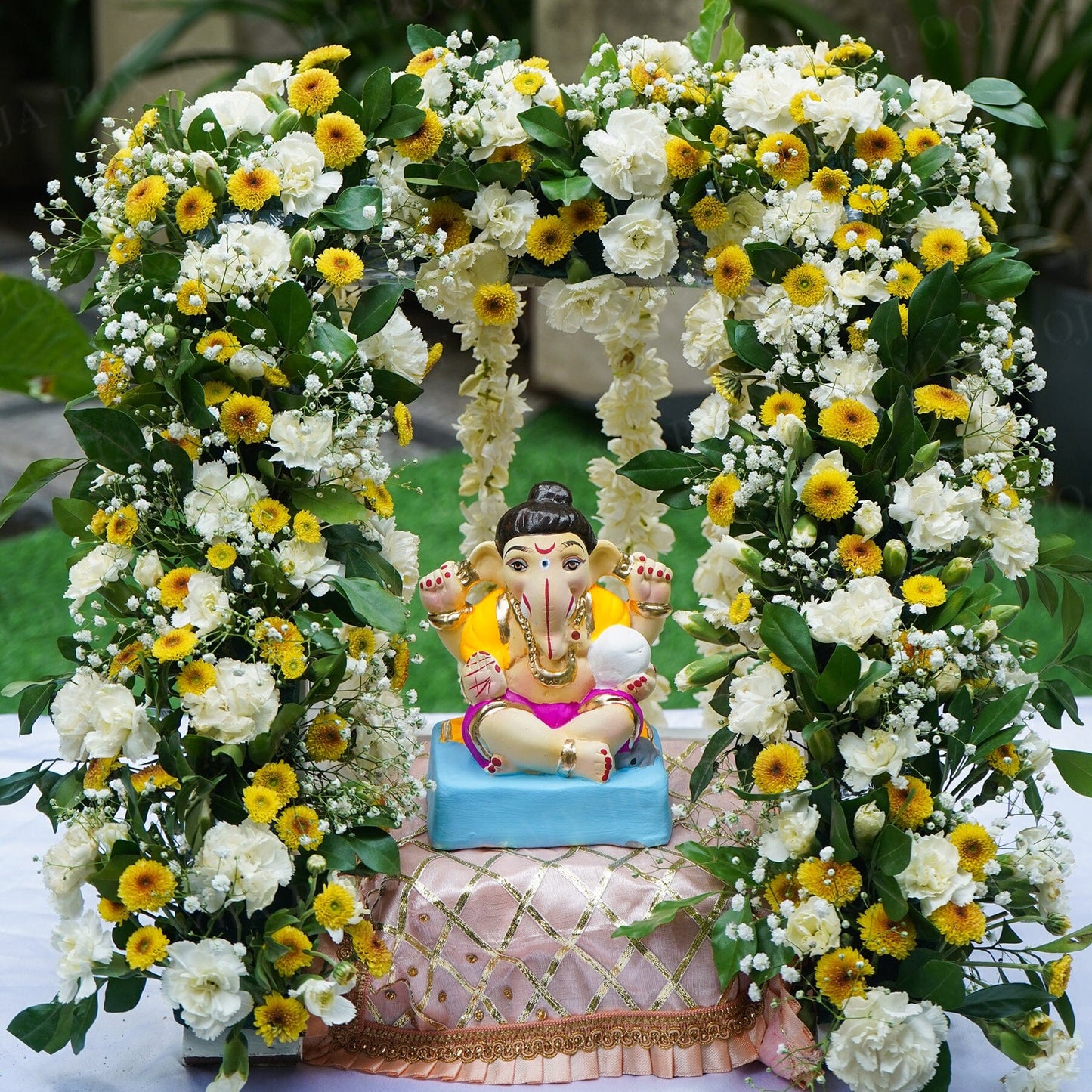 6INCH Eco-Friendly Devavrata Ganesh | Plant-A-Ganesha