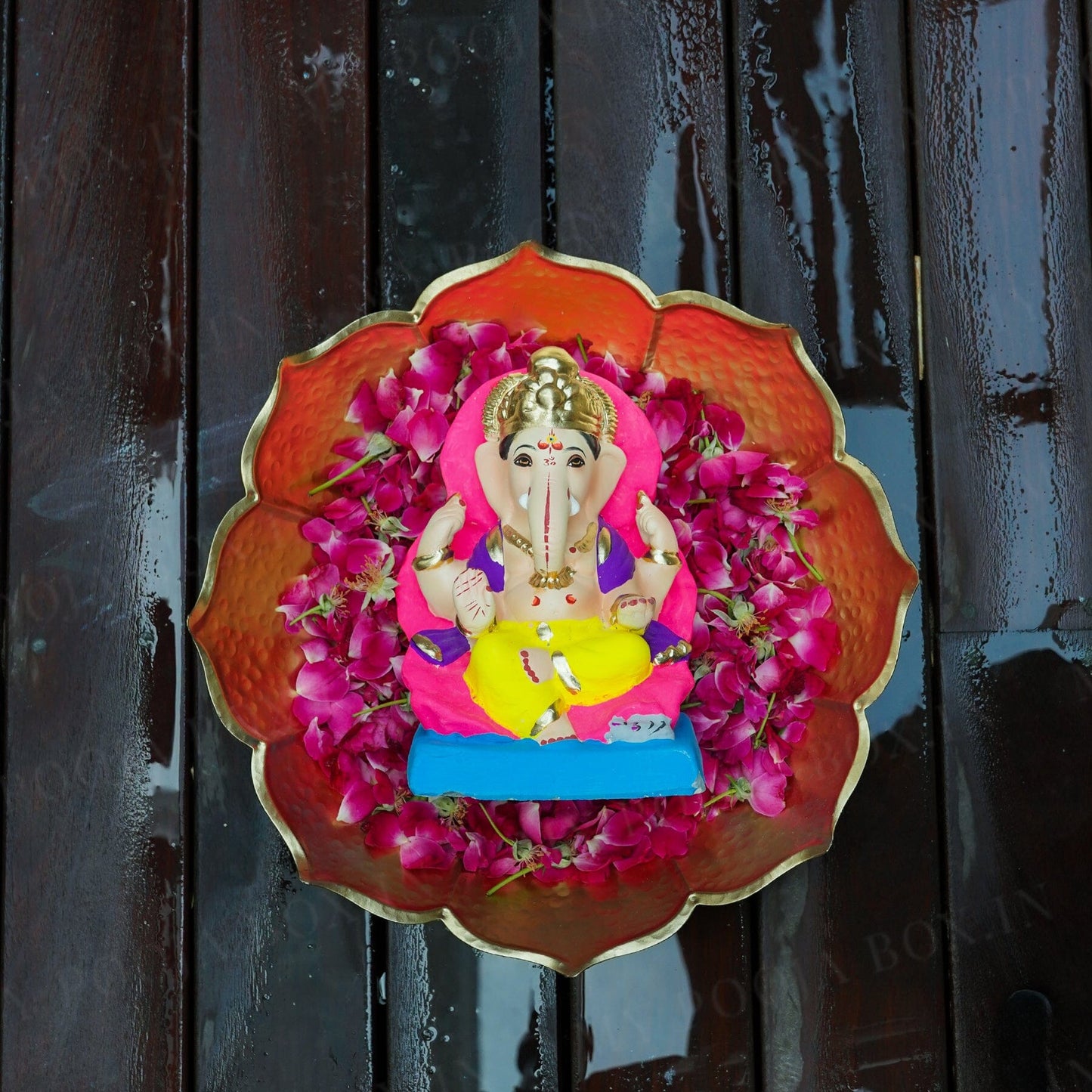 8INCH Eco-Friendly Ekadrishta Ganesh | Plant-A-Ganesha