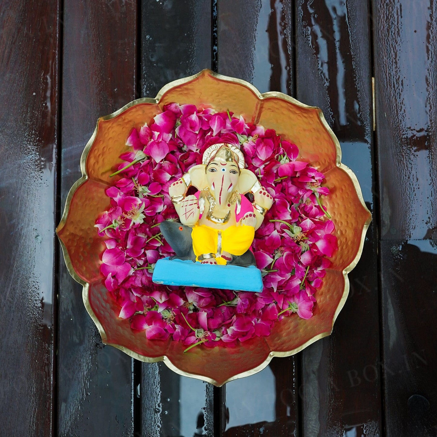 6INCH Eco-Friendly Buddhividhata Ganesh | Plant-A-Ganesha