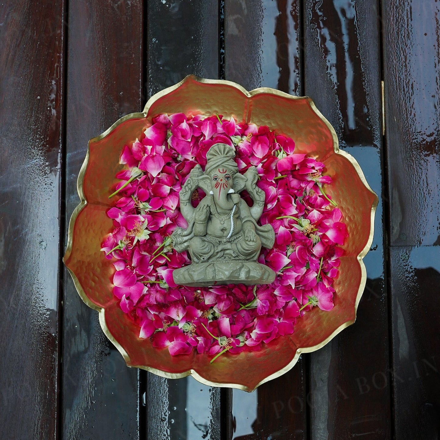 6INCH Sarpujaya Eco-Friendly Ganpati | Plant-A-Ganesha
