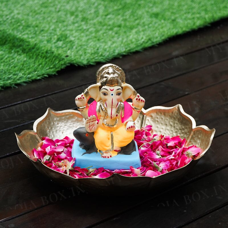 6INCH Eco-Friendly Buddhividhata Ganesh | Plant-A-Ganesha