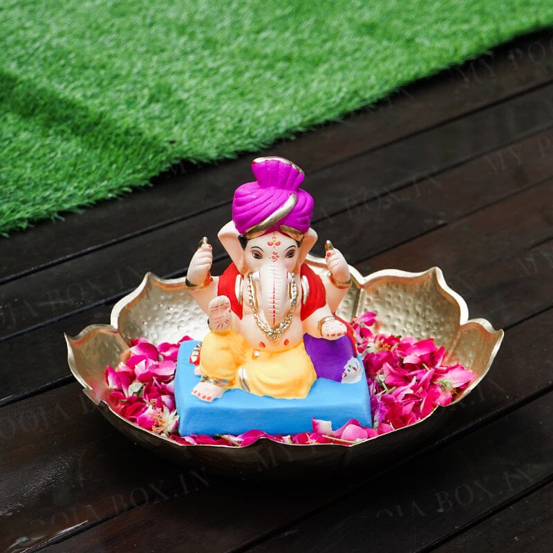 7INCH Eco-Friendly Dhoomravarna Ganesh | Plant-A-Ganesha