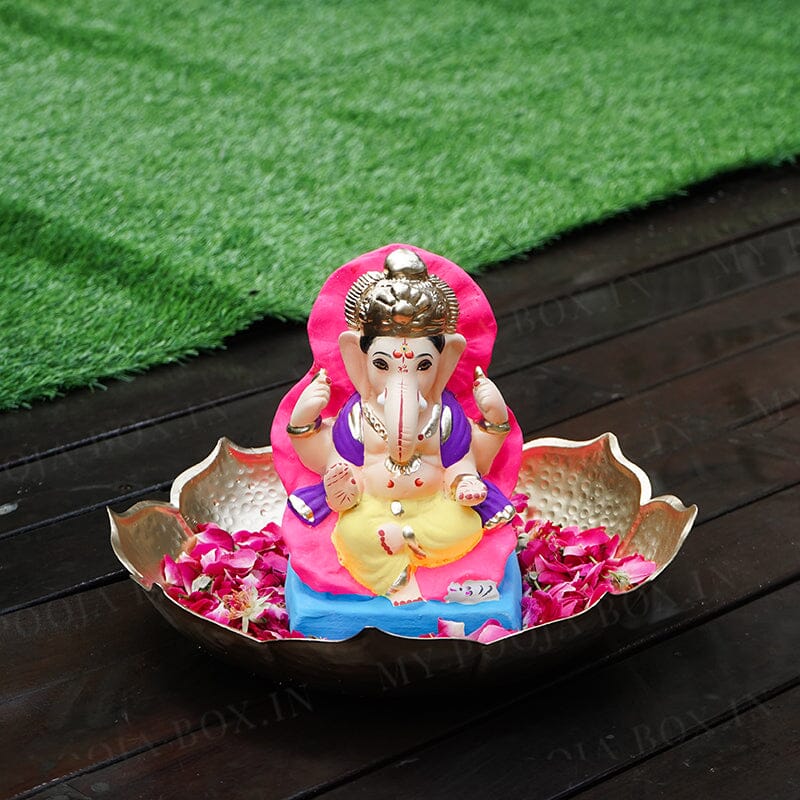 8INCH Eco-Friendly Ekadrishta Ganesh | Plant-A-Ganesha