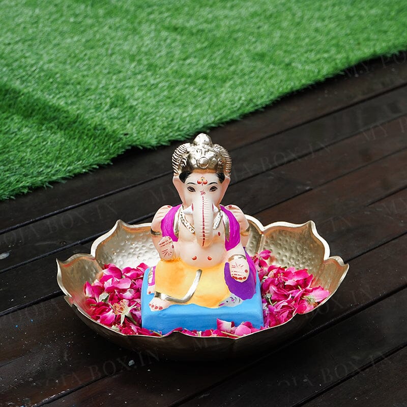 7INCH Eco-Friendly Gaurisuta Ganesh | Plant-A-Ganesha