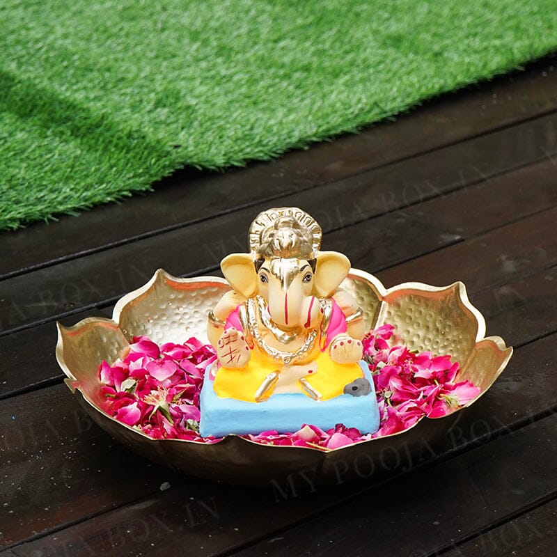 5INCH Eco-Friendly Akhurath Ganesh | Plant-A-Ganesha