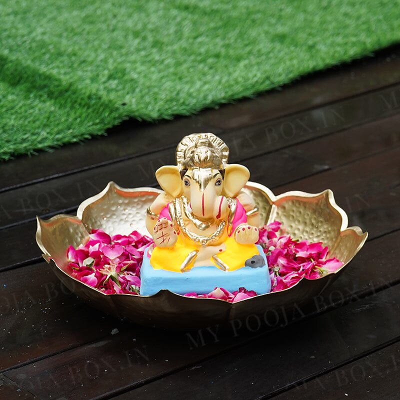 5INCH Eco-Friendly Akhurath Ganesh | Plant-A-Ganesha