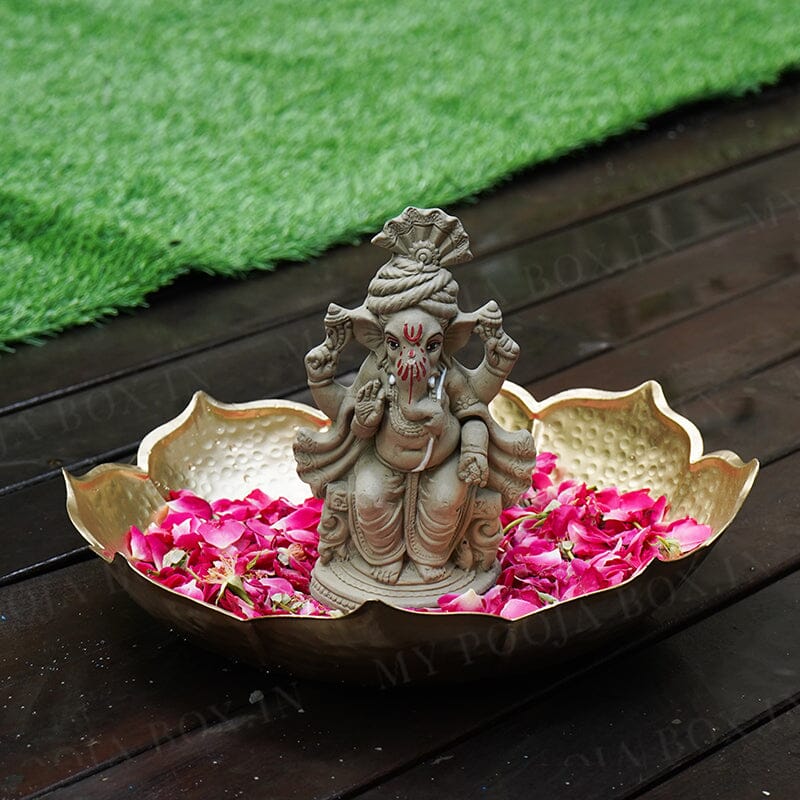 8INCH Gajakarna Eco-Friendly Ganpati | Plant-A-Ganesha