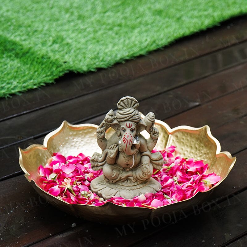 6INCH Sarpujaya Eco-Friendly Ganpati | Plant-A-Ganesha