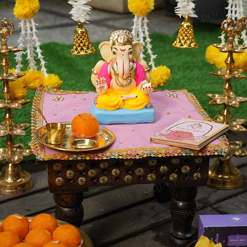 6INCH Eco-Friendly Sarvadevatman Ganesh | Plant-A-Ganesha