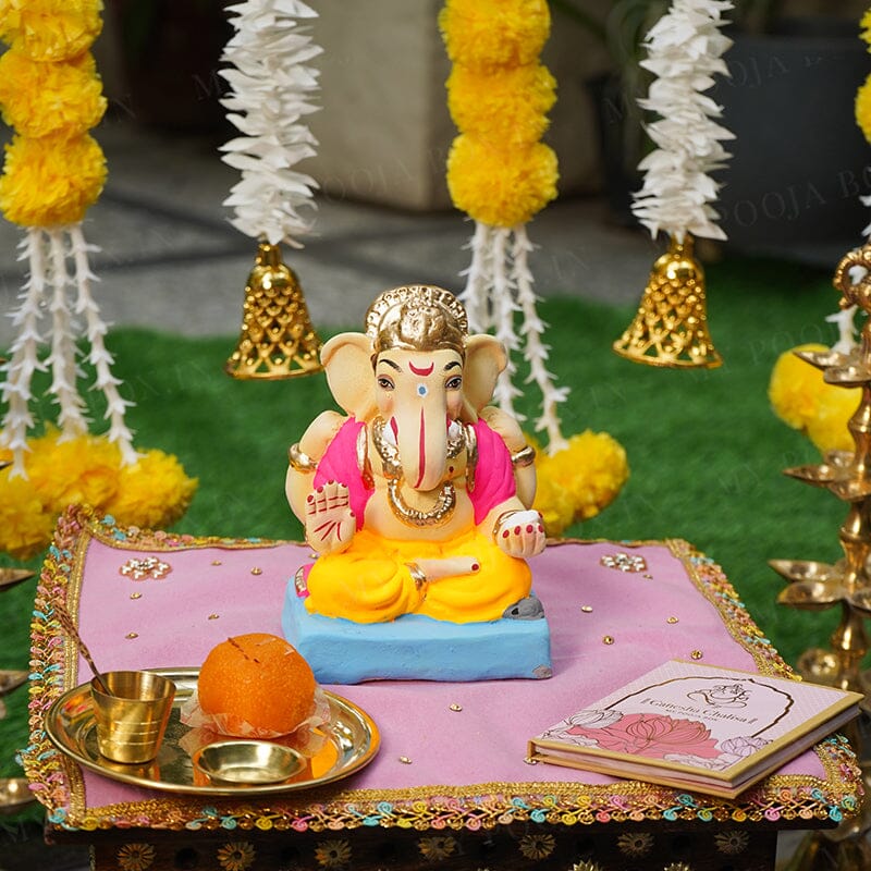 6INCH Eco-Friendly Sarvadevatman Ganesh | Plant-A-Ganesha