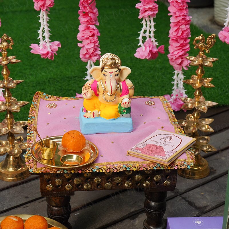 6INCH Eco-Friendly Varaganapati Ganesh | Plant-A-Ganesha