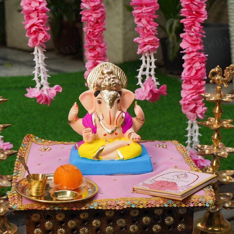 7INCH Eco-Friendly Siddhidhata Ganesh | Plant-A-Ganesha