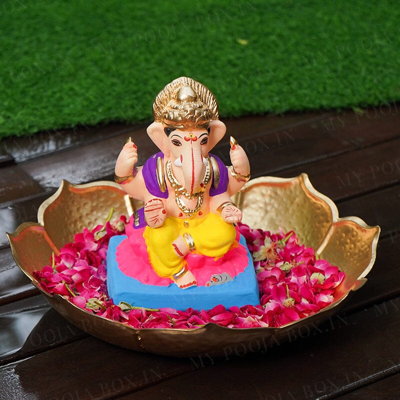 7INCH Eco-Friendly Vishwaraja Ganesh | Plant-A-Ganesha