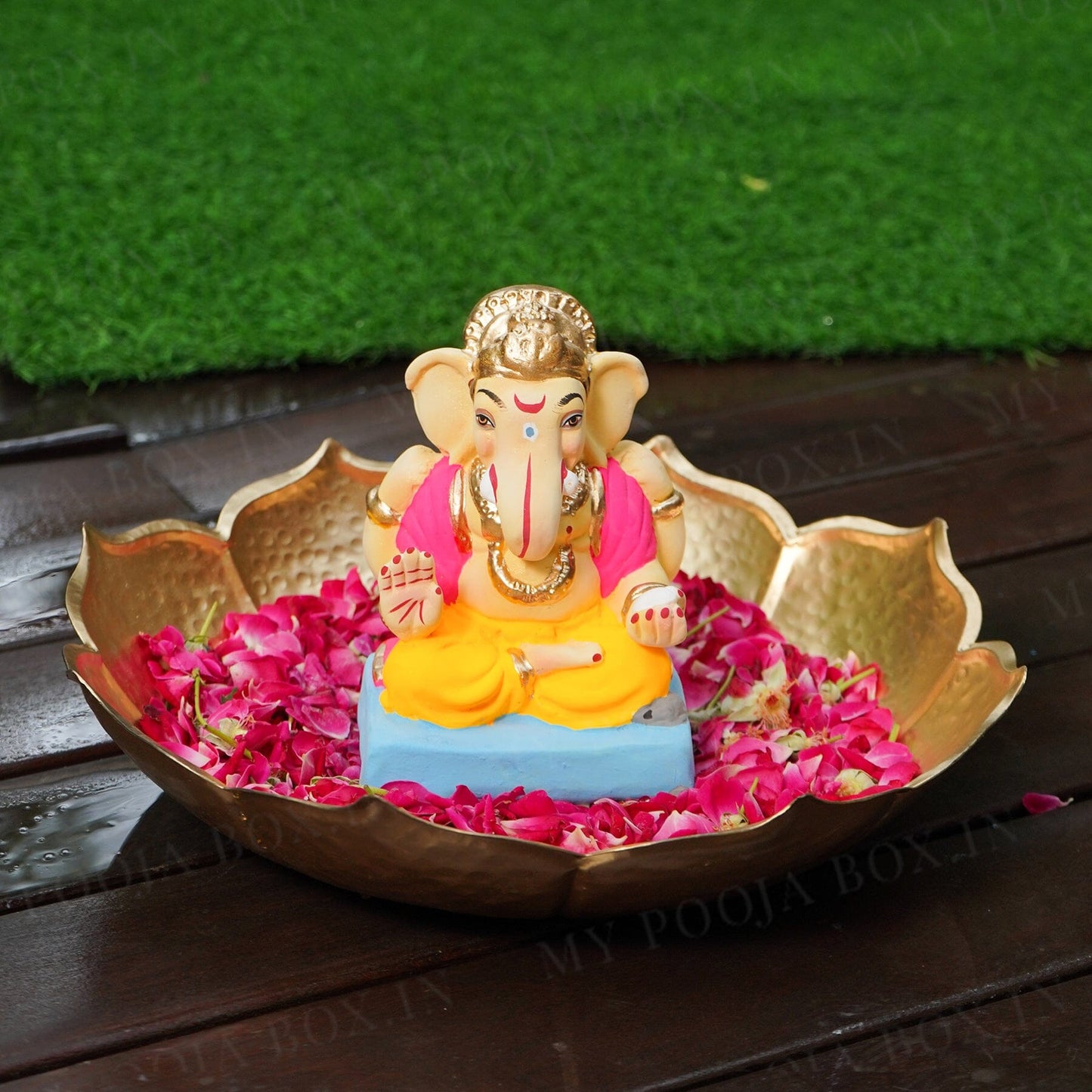 6INCH Eco-Friendly Sarvadevatman Ganesh | Plant-A-Ganesha