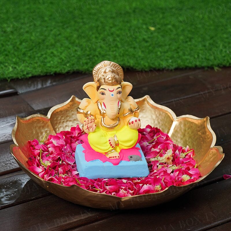 6INCH Eco-Friendly Sarvasiddhanta Ganesh | Plant-A-Ganesha