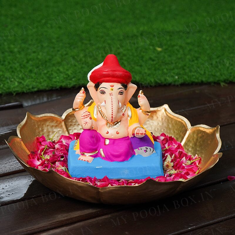 6INCH Eco-Friendly Durja Ganesh | Plant-A-Ganesha